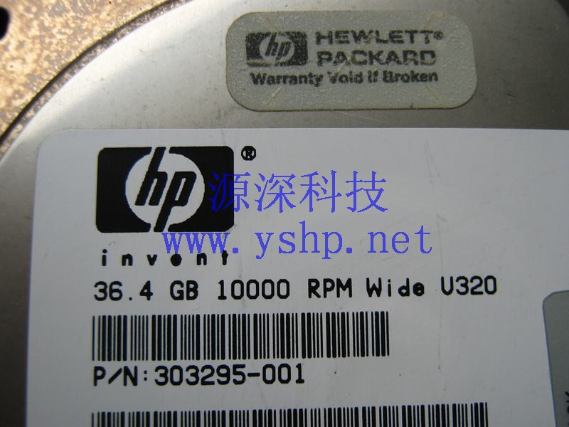 上海源深科技 上海 HP 原装 XW8000 36G 68针 SCSI硬盘 311772-001 303295-001 高清图片