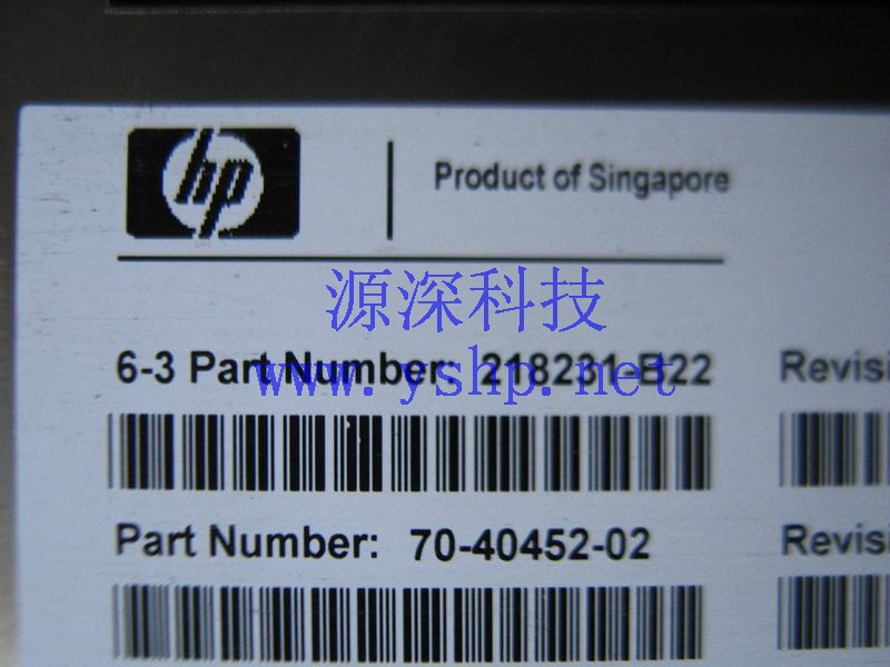 上海源深科技 上海 HP StorageWorks MSA1000 控制器 314718-001 218231-B22 高清图片