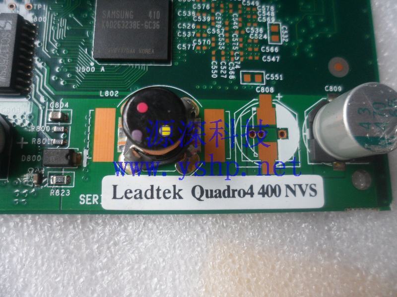 上海源深科技 上海 丽台 Leadtek Quadro4 400 NVS 双屏59针显卡 高清图片