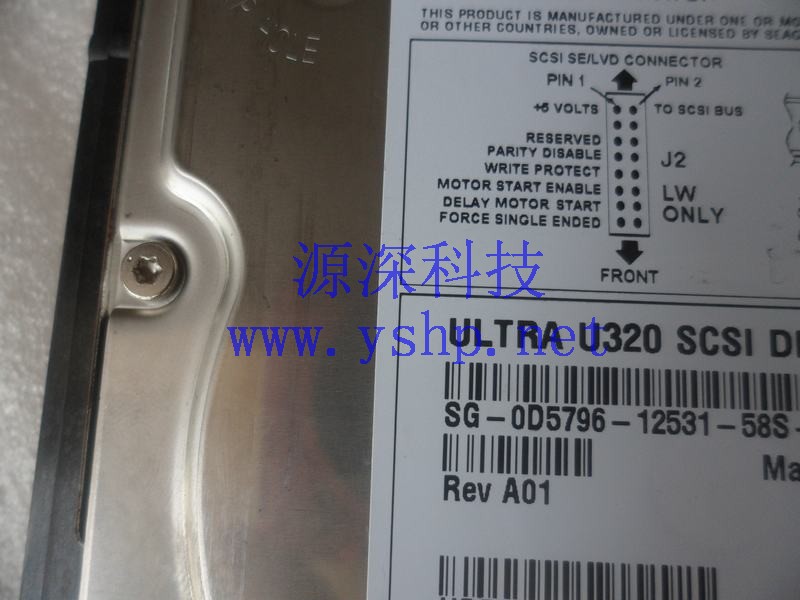 上海源深科技 上海 DELL 原装 PowerEdge PE2800 服务器 300G 10K SCSI硬盘 D5796 高清图片