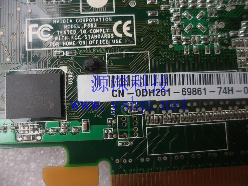 上海源深科技 上海 DELL Precision 690 工作站专业显卡 PCIE 128M NVS-285 DH261 高清图片