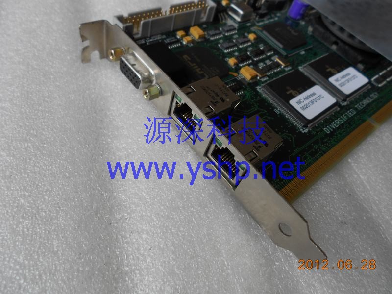 上海源深科技 上海 LUCENT XBC9543 REV 1.5 IO卡 双网口 VGA输出 高清图片