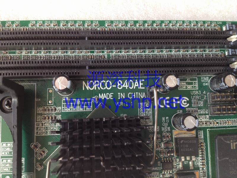 上海源深科技 上海 华北工控机主板 NORCO-840AE VER1.1 全长CPU卡 高清图片