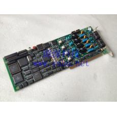 上海 Dialogic 85-0134-030 REV.B D/41E ISA 4路电话语音卡