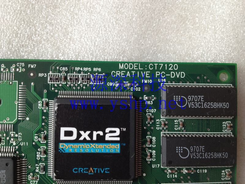 上海源深科技 上海 Creative labs PC-DVD CT7120 DXR2 Decoder PCI Card 压缩卡 高清图片