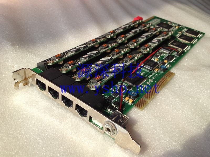 上海源深科技 上海 东进 D161A-PCI REV 2.4 D160A DONJIN-D161AR 满配M-2T外线模块 高清图片