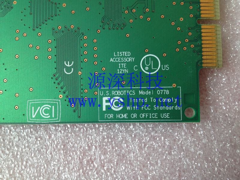 上海源深科技 上海 U.S.ROBOTICS Pci 56k V.92 Pro Modem 64-005610-02 Model 0778 高清图片