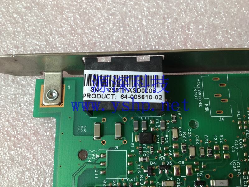 上海源深科技 上海 U.S.ROBOTICS Pci 56k V.92 Pro Modem 64-005610-02 Model 0778 高清图片