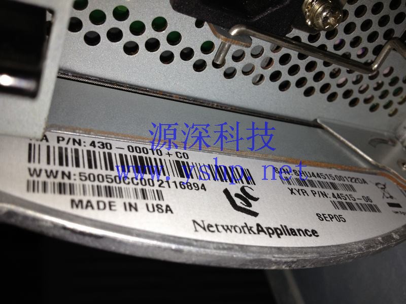 上海源深科技 上海 NETAPP DS14MK2FC光纤磁盘阵列柜 RS-1401 44515-06 430-00010+C0 高清图片