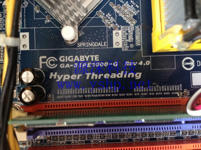 上海源深科技 上海 技嘉主板 GIGABYTE GA-8IPE1000-G REV 4.0 5*PCI 1*AGP 高清图片