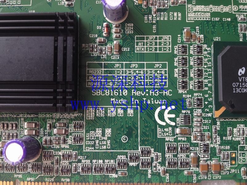 上海源深科技 上海 工控机主板 不带网口 集成CPU SBC81610 REV A3-RC 高清图片