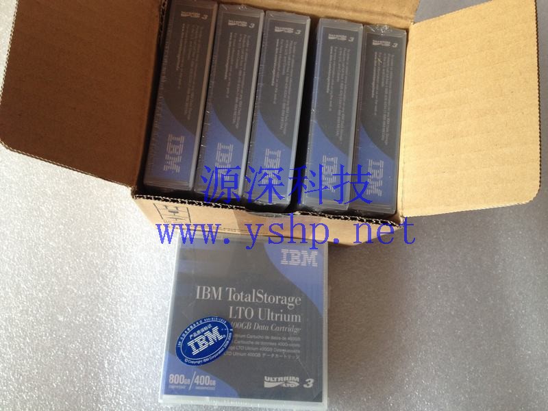 上海源深科技 上海 全新盒装 IBM TotalStorage LTO Ultrium LTO3 400GB/800GB 磁带 24R1922 高清图片