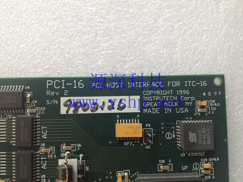 上海源深科技 上海 PCI-16 REV 2 PCI HOST INTERFACE FOR ITC-16 高清图片