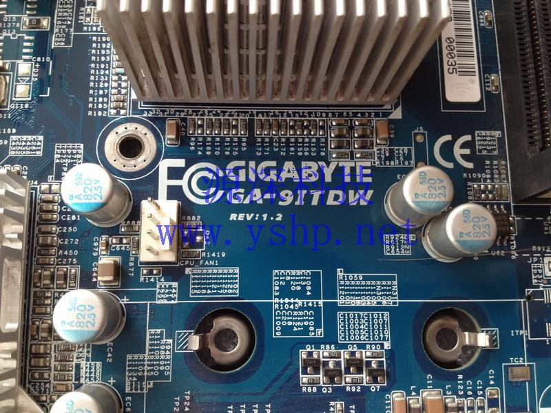 上海源深科技 上海 DAYANG大洋 GIGABYTE 双路工作站服务器主板 GA-9ITDW REV 1.2 高清图片