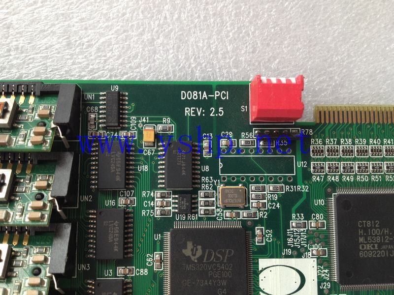 上海源深科技 上海 语音卡 D081A-PCI REV 2.5 DONJIN-DN081A4F D160A 高清图片