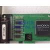 上海 MOXA 4口串口卡 CP-104EL 4Port RS-232 Low profile PCI Express board