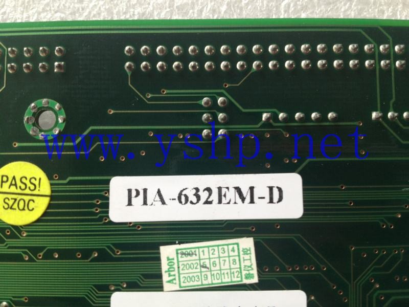 上海源深科技 上海 工业设备 工控机主板 PIA-632EM-D 386SX CPU CARD 高清图片