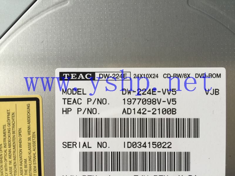 上海源深科技 上海 HP RX6600 DVD光驱 DW-224E-VV5 VJB 1977098V-V5 AD142-2100B 高清图片