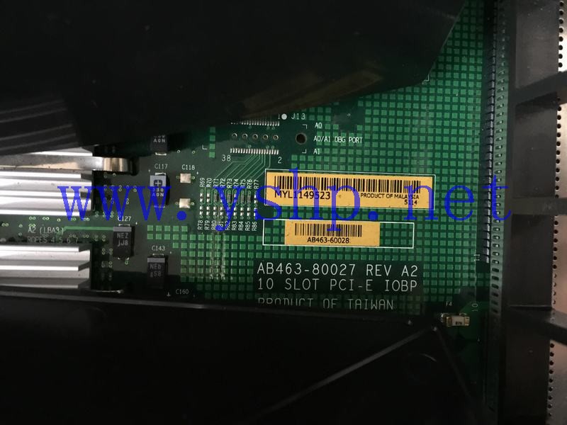 上海源深科技 HP RX6600 AB463-60028 AB463-80027 REV A2 10 SLOT PCI-E IOBP 高清图片