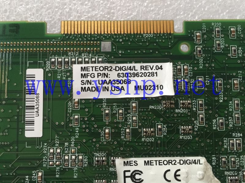 上海源深科技 上海 MATROX METEOR II Digital 752-04 REV.A METEOR2-DIG/4/L REV.04 高清图片