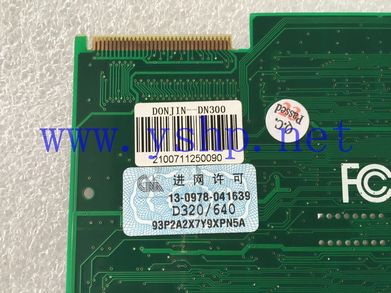 上海源深科技 上海 东进数字中继语音卡 D1280E1-PCI REV 1.63B DONJIN-DN300 D320/D640 高清图片