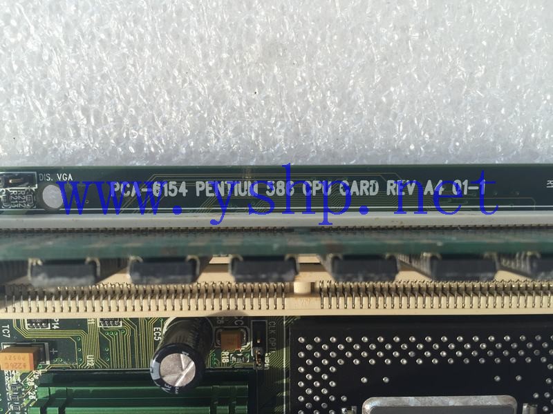 上海源深科技 上海 研华工控机主板 PCA-6154 PENTIUM 586 CPU CARD REV A4 01-1 PCA-6154L 高清图片