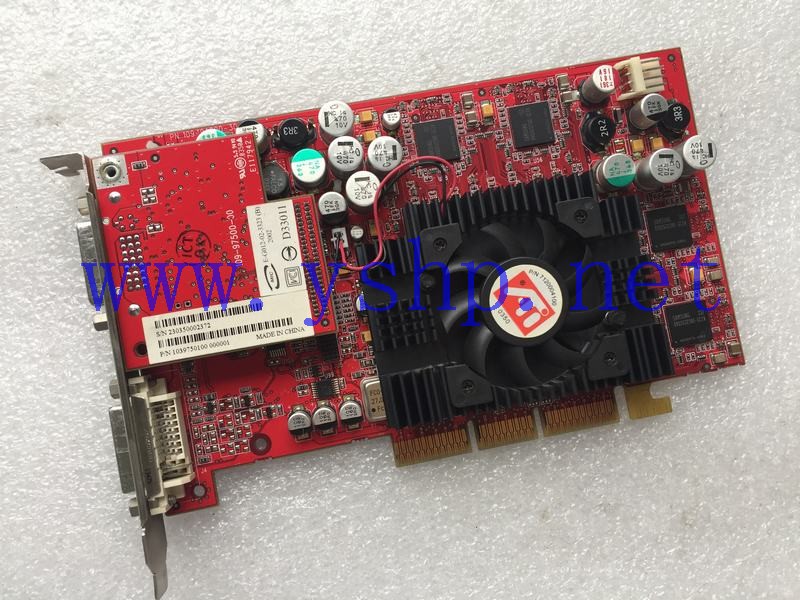 上海源深科技 ATI Fire GLX1 R300 128MB AGP Dual DVI Port Video Card 9Y130 109-94200-30 高清图片