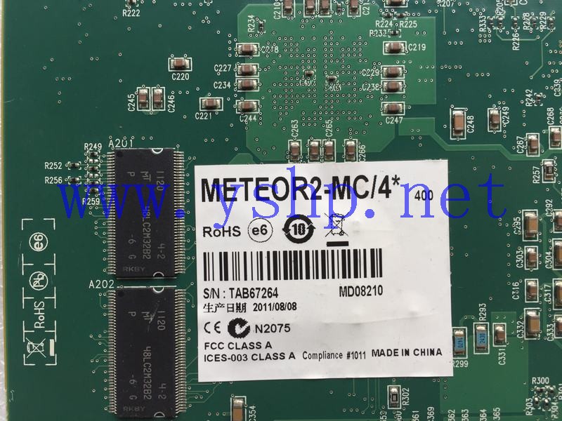 上海源深科技 上海 MATROX METEOR_II Y751_04 REV.A METEOR2-MC/4* 高清图片