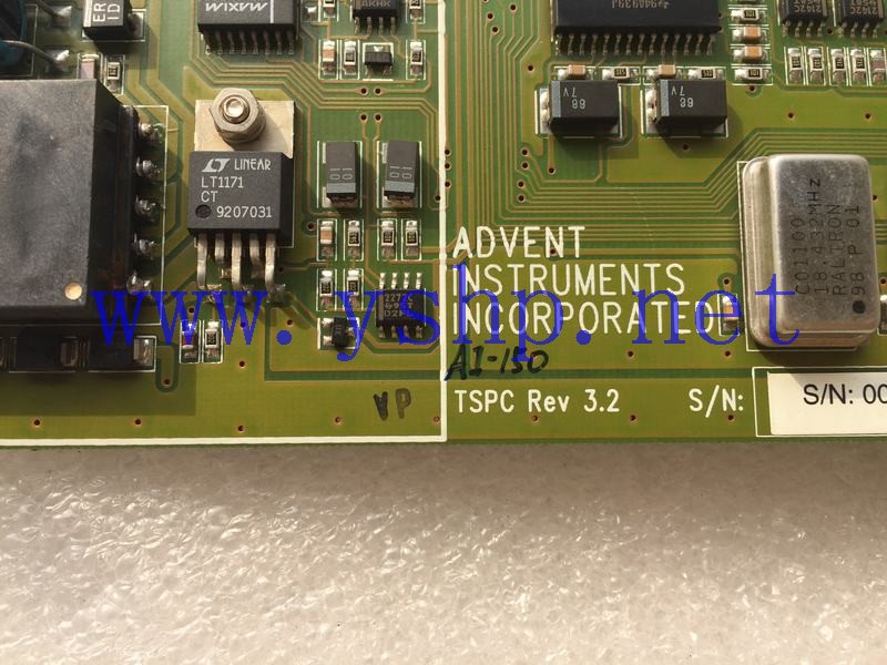 上海源深科技 ADVENT INSTRUMENTS INCORPORATED TSPC REV 3.2 高清图片