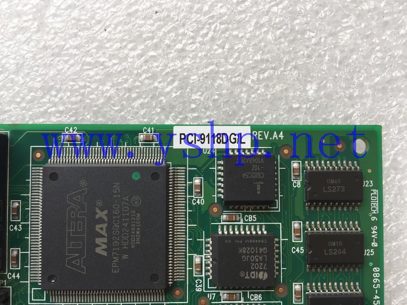 上海源深科技 上海 ADLINK凌华数据采集卡 PCI-9118DG/L REV.A4 高清图片