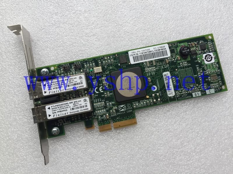 上海源深科技 IBM 5774 双通道PCI-E HBA卡 10N7255 高清图片