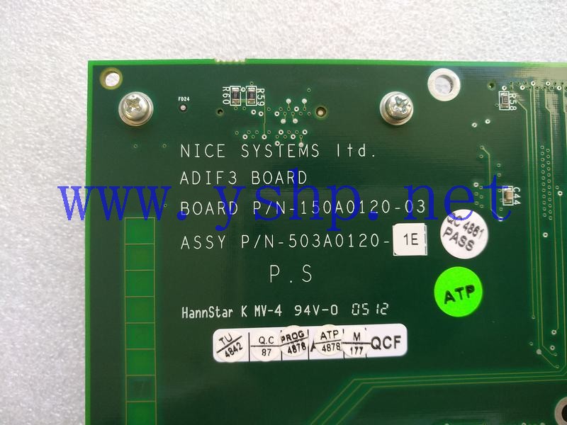 上海源深科技 NICE ADIF3 BOARD 150A0120-03 503A0120-1E 高清图片