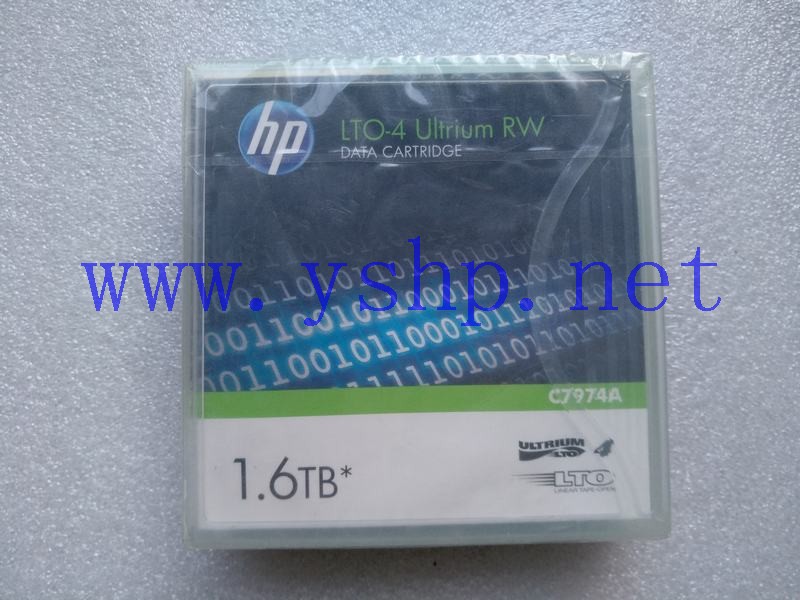 上海源深科技 HP LTO4磁带 LTO-4 Ultrium RW DATA CARTRIDGE C7974A 1.6TB 高清图片