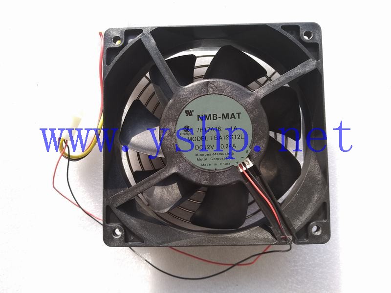 上海源深科技 工控机风扇 NMB-MAT 7H17A76.-1A FBA12G12L DC12V 0.24A 高清图片