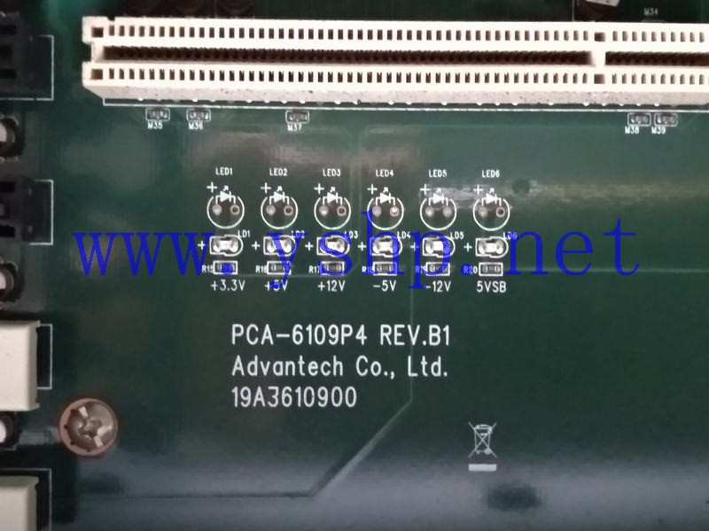 上海源深科技 研华工控机底板 PCA-6109P4 REV.B1 19A3610900 高清图片