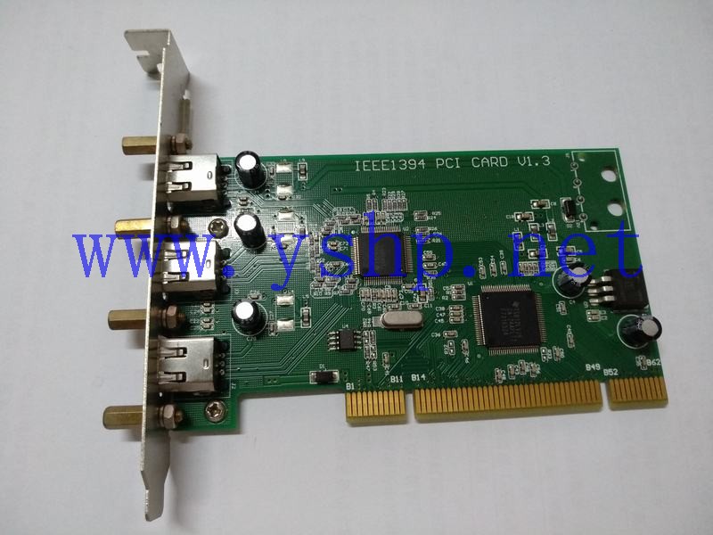 上海源深科技 PCI 3口1394卡 IEEE1394 PCI CARD V1.3 FC2CPCI1394-3 高清图片