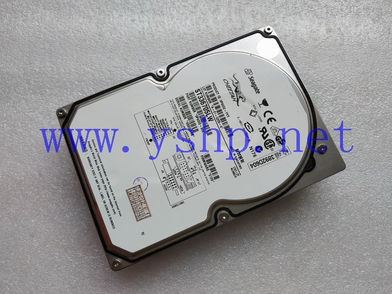 上海源深科技 SEAGATE ST336705LW硬盘 36G SCSI 68针硬盘 9P6002-302 高清图片