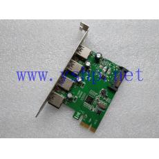 PCI-E转usb转接卡 FG-EU306B-1 PCIE 4xUSB3.0 15PIN POWER