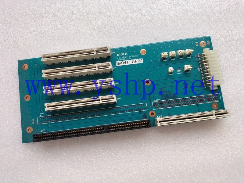 上海源深科技 工业底板 EIGHT PCI 5SLOT BP BOARD E-01-0645-01 高清图片