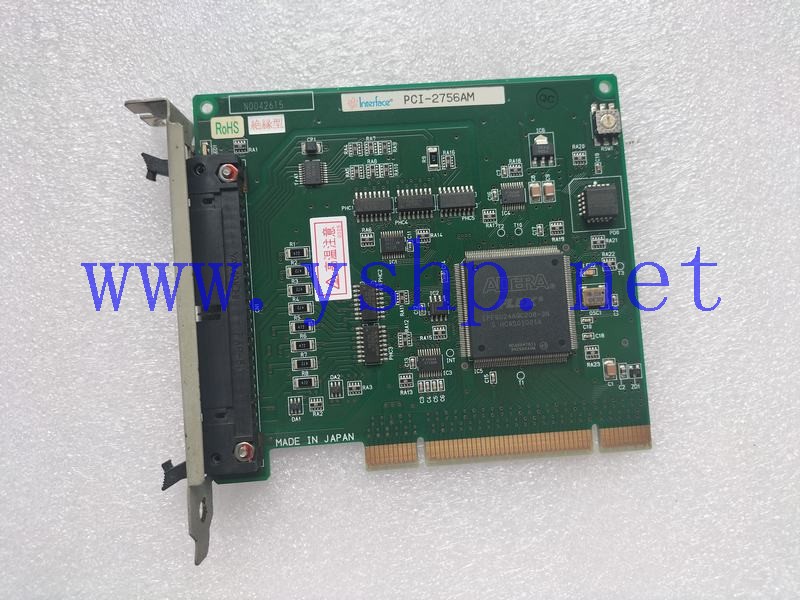 上海源深科技 工业设备工控机采集卡 INTERFACE PCI-2756AM 高清图片