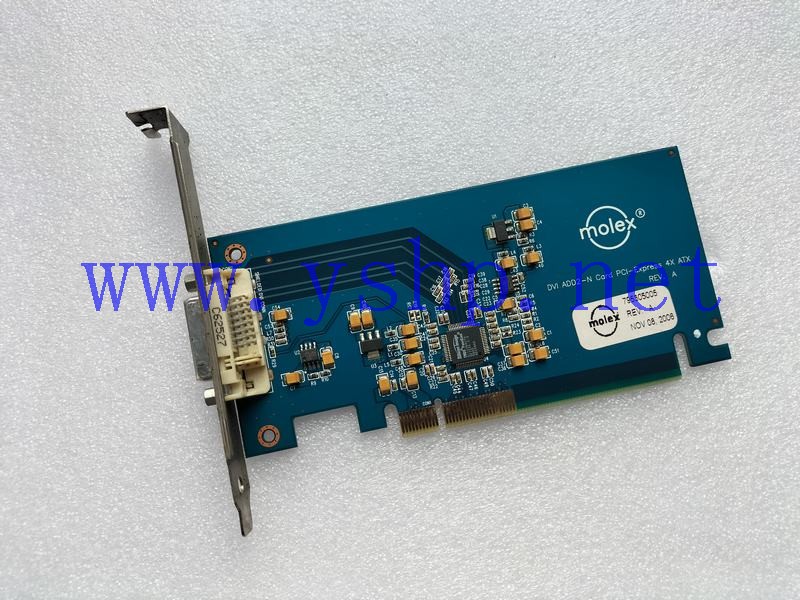 上海源深科技 工业显卡 MOLEX DVI ADD2-N CARD 795305005 REV.A 高清图片