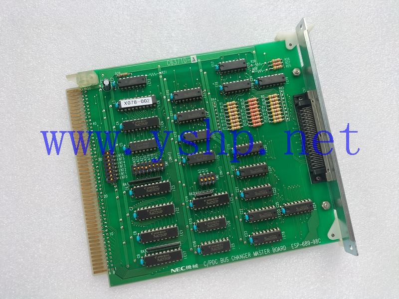 上海源深科技 工业板卡 NEC C/PDC BUS CHANGER MASTER BOARD ESP-689-98C C63710-A 高清图片