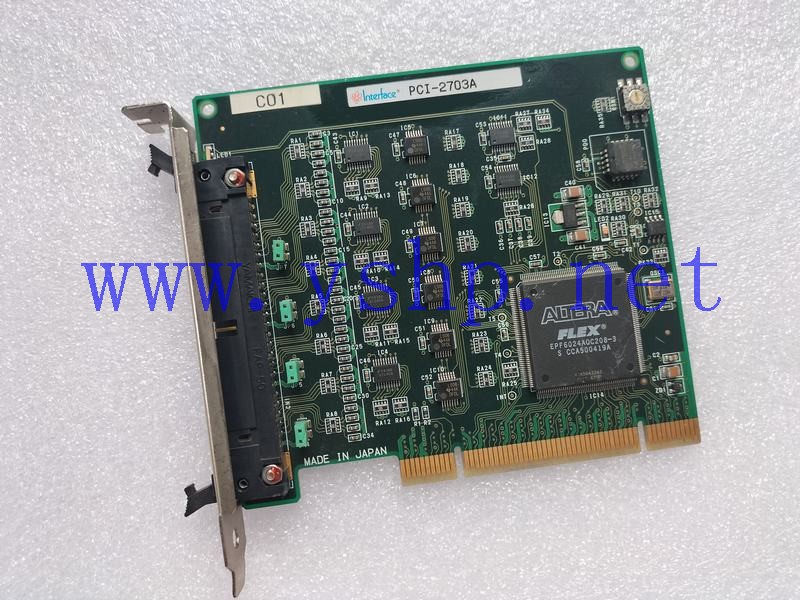 上海源深科技 工业板卡 INTERFACE PCI-2703A C01 高清图片