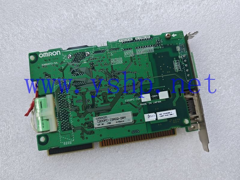 上海源深科技 工业板卡 OMRON 3366972-5A C200PC-ISA02-DRM 高清图片