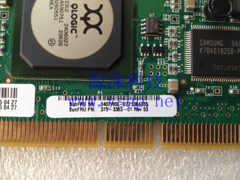 上海源深科技 Shanghai   SUN  Server PCI-X 2GB  HBA Card   375-3363 高清图片