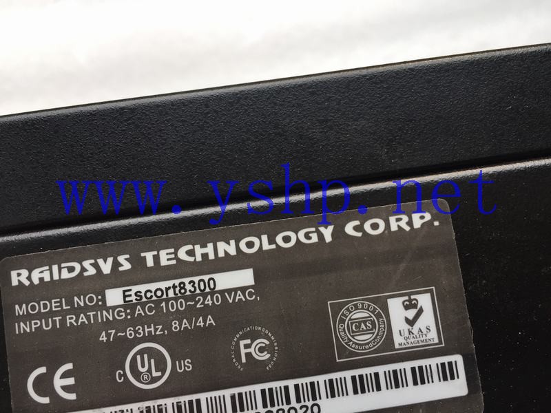 上海源深科技 RAIDSYS SCSI磁盘阵列柜 Escort8300 ESCORT 8308S3 双 Power Supply   高清图片